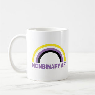 Caneca De Café AF não binária