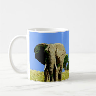 Caneca De Café Afafricano Safari Elephant