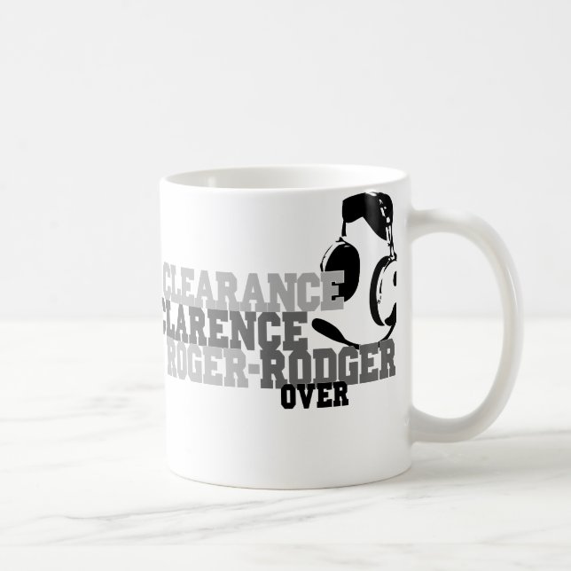 Caneca De Café Afastamento Clarence Roger Rodger sobre (Direita)