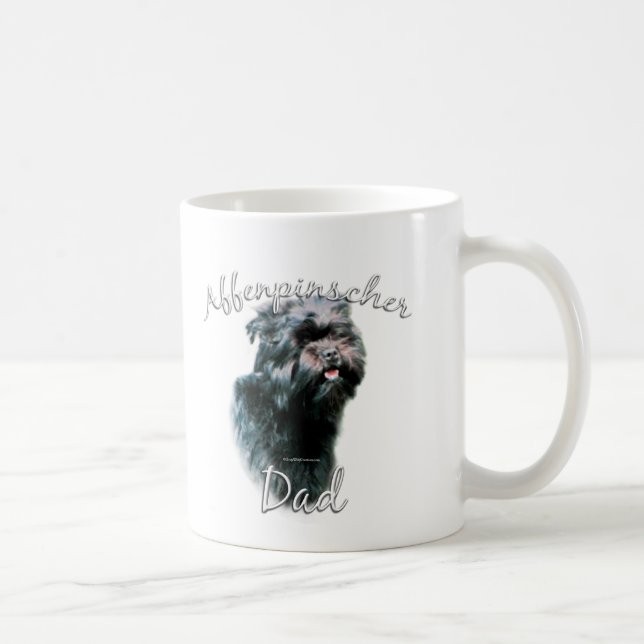 Caneca De Café Affenpinscher Pai 2 (Direita)