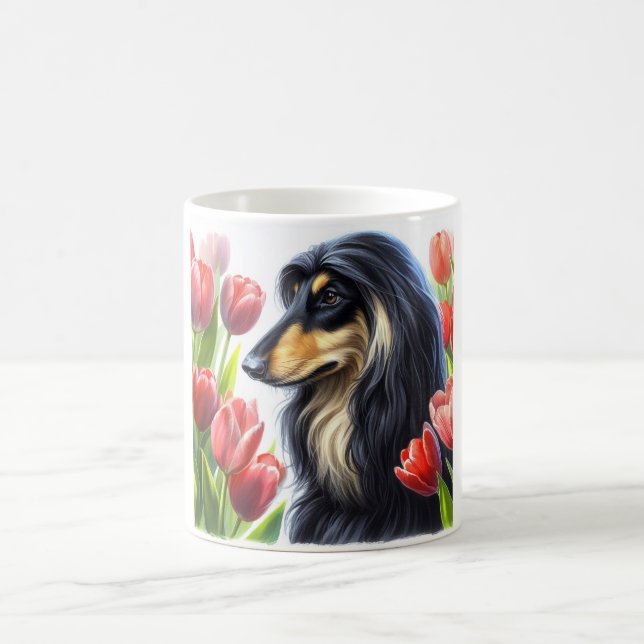 Caneca De Café Afghan Hound Mug (Centro)