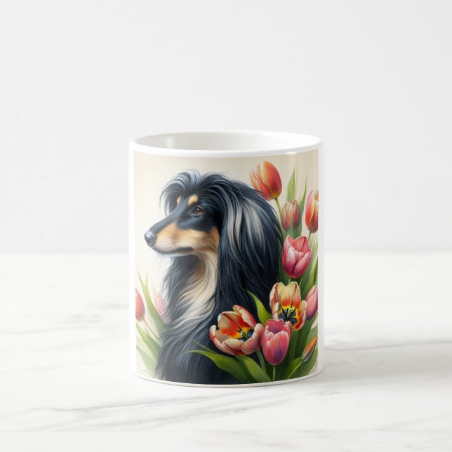 Caneca De Café Afghan Hound Mug (Centro)