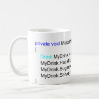 Caneca de café afiada dos programadores de C#