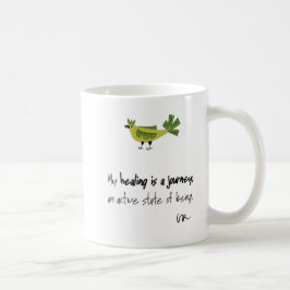 Caneca De Café Afirmação da manhã 1
