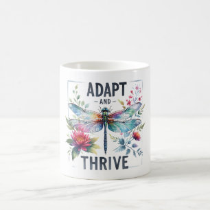 Caneca De Café Afirmação Positiva da Dragonfly