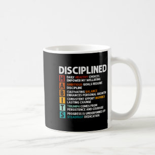 Caneca De Café Afirmações de Cotação Motivacional de Definição de