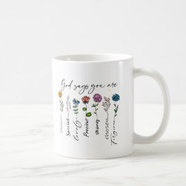 Caneca De Café Afirmações de Deus