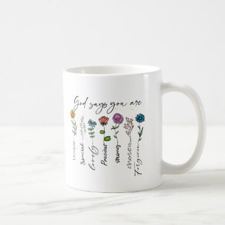 Caneca De Café Afirmações de Deus