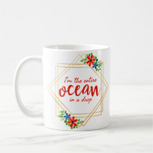 Caneca De Café afirmações positivas para autoaceitação