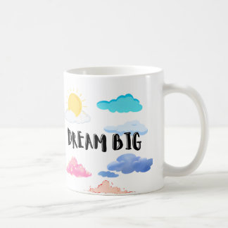 Caneca De Café Afirmações positivas | Sonho grande | Mug personal