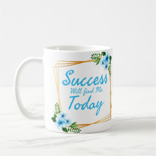 Caneca De Café afirmações vívidas positivas para autocuidados