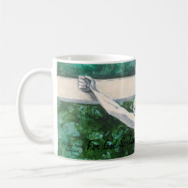 Caneca De Café Afirmar/Escriturar John3:16 Arte Original Pintada