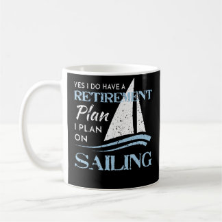 Caneca De Café Afligido navegando o plano de aposentação do