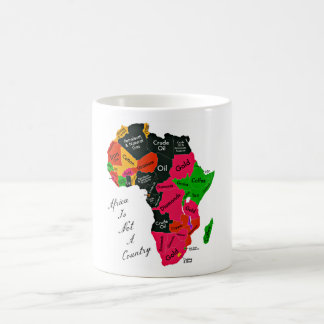 Caneca De Café África não é um país