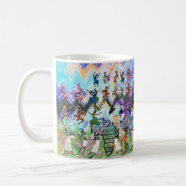 Caneca De Café African Feast: Rhythms of Africa (Esquerda)