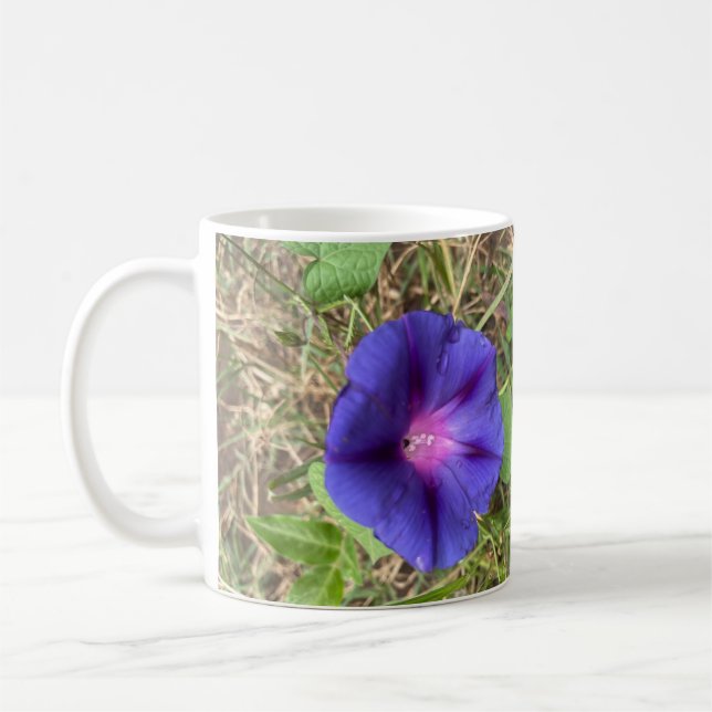 Caneca De Café African Violet 15 Oz Coffee Mug (Esquerda)