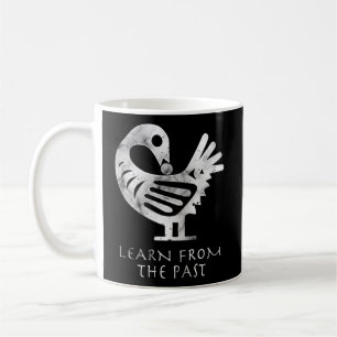 Caneca De Café Afro Adinkra Sankofa Aka Aprenda Com O Passado