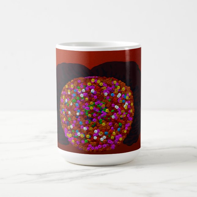 Caneca De Café Afro Floral (Centro)