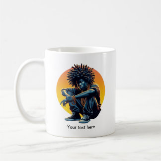 Caneca De Café Afro Urban Art Mug - Legal Dreadlock Streetwear St
