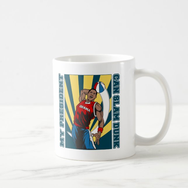 Caneca De Café Afundanço de Barack Obama (Direita)