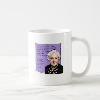 Caneca De Café Agatha Christie diz escreve-lhe sua própria