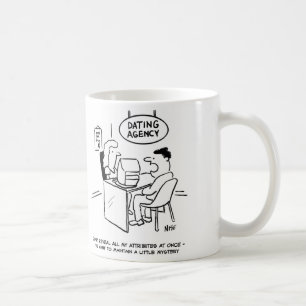 Caneca De Café Agência de namorando - não revelar todos os meus a