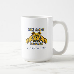 Caneca De Café Agências A&T NC Aggie Bulldog