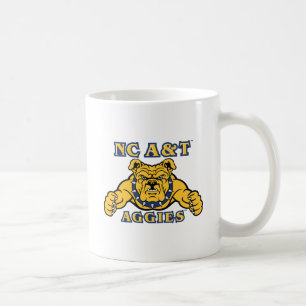 Caneca De Café Agências A&T NC   Aggie Bulldog