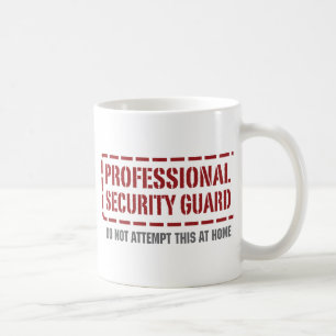 Caneca De Café Agente de segurança profissional