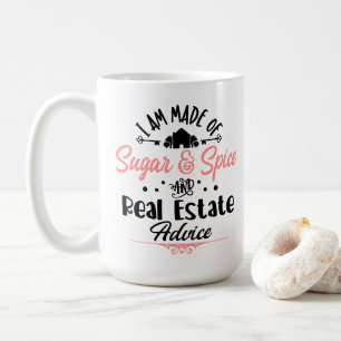 Caneca De Café Agente Imobiliário Funny Agente Gift Home Broker 