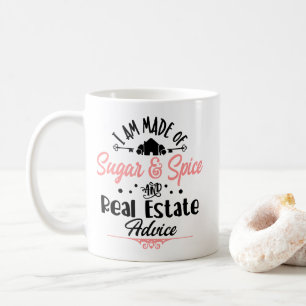 Caneca De Café Agente Imobiliário Funny Agente Gift Home Broker 