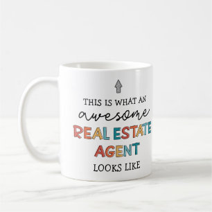 Caneca De Café Agente Imobiliário Funny Incrível Imobilizador Ofe