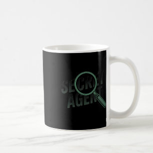 Caneca De Café Agente Secreto - Agente Secreto Agente Costume Ins