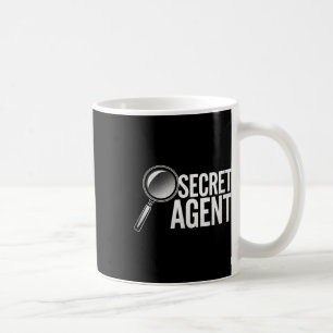 Caneca De Café Agente Secreto - Agente Secreto Agente Costume Ins