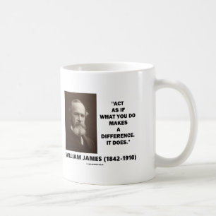 Caneca De Café Agir Como Se O Que Você Faz Fizesse A Diferença Ja