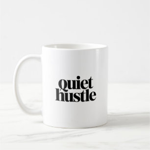 Caneca De Café Agitação Silenciosa Motivacional – Mínimo Ajustáve