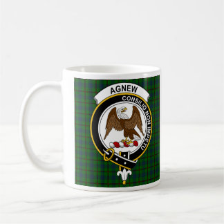 Caneca De Café Agnew Hunting Clan Crachá Coffee Mug - Tamanho 11o