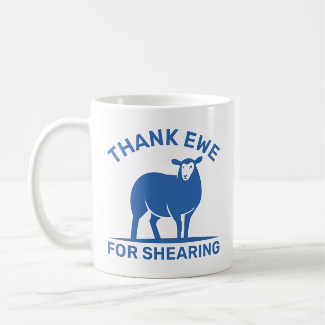 Caneca De Café Agradeça a Ovelha por Tosar (Esquerda)