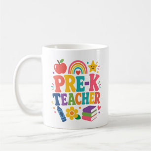 Caneca De Café Agradecimento ao Professor de Pré-Escola