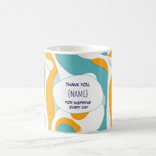 Caneca De Café Agradecimento ao Professor – Personalizado