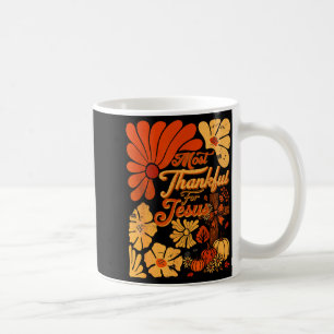 Caneca De Café Agradecimento de Outono Cristão de Ação de Graças