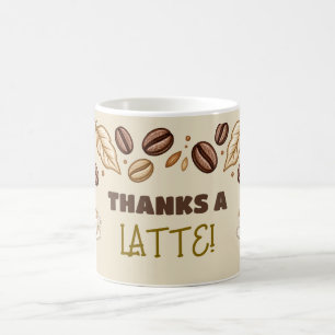 Caneca de Café Agradecimento Presente Thanks A Lat