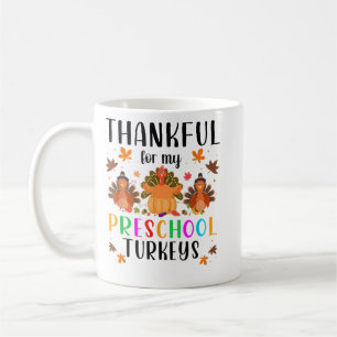 Caneca De Café Agradeço Por Minha Pré-Escola Perus Bonitos Graças