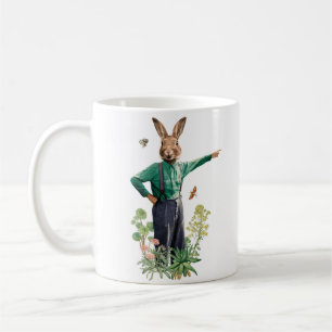 Caneca De Café AGRICULTOR DE COELHOS ricos