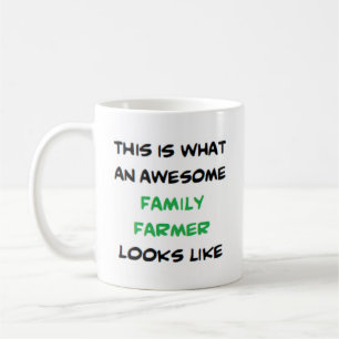 Caneca De Café agricultor de família incrível