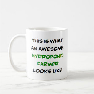 Caneca De Café agricultor hidropônico incrível
