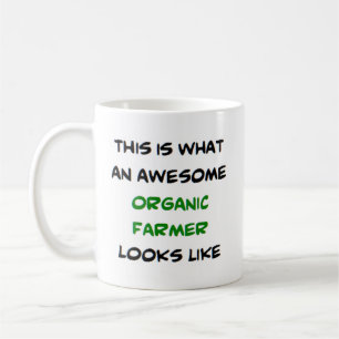 Caneca De Café agricultor orgânico incrível
