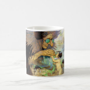 Caneca De Café Água Bebê e Fada, Jessie Willcox Smith