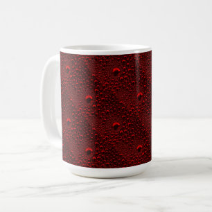 Caneca De Café Água cai no Crimson Metal