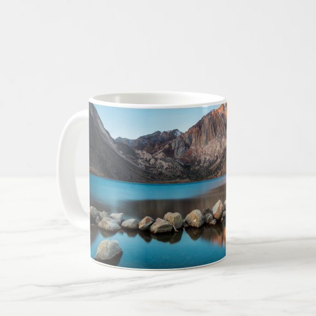 Caneca De Café Água | Lago Convenict Sierra Nevada (Frente Esquerda)